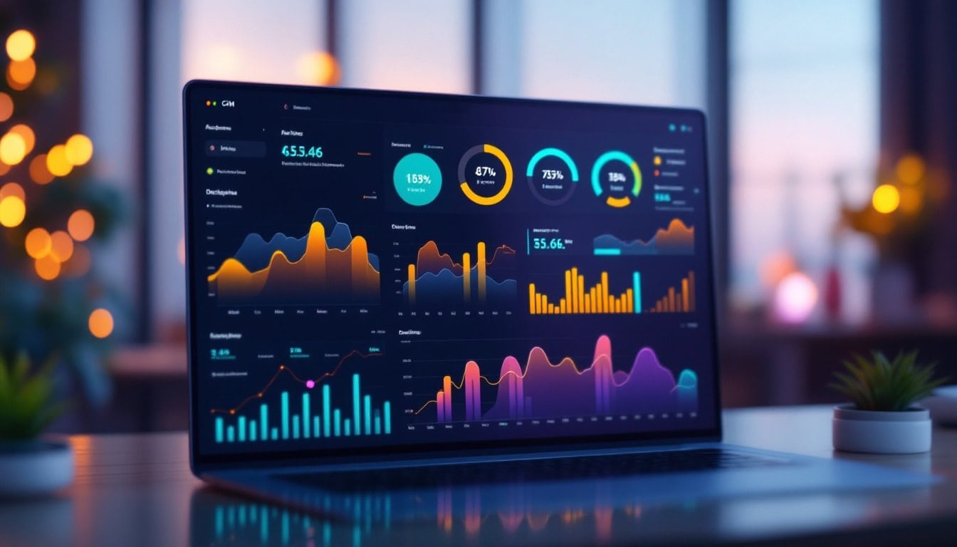 Dashboard Moderne De Crm Avec Des Analyses En Temps Réel (1)